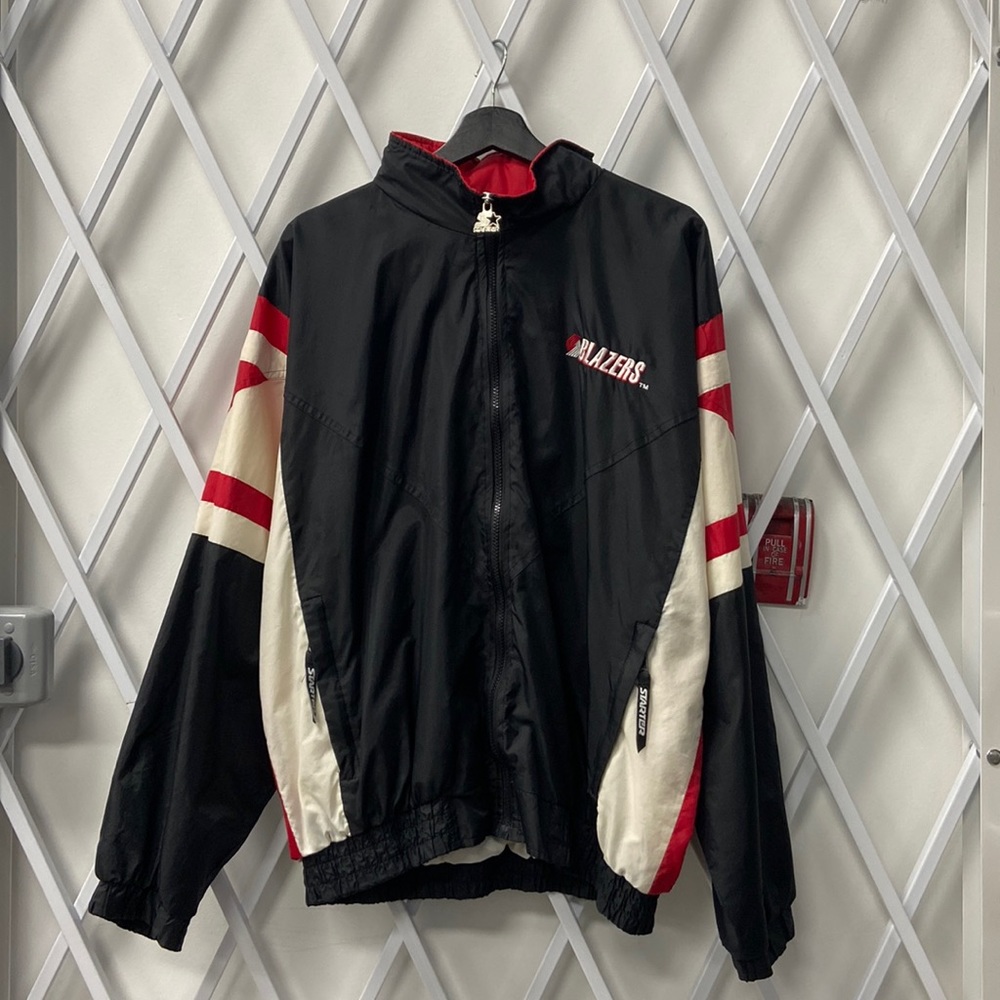 Blazers Starter Windbreaker - L